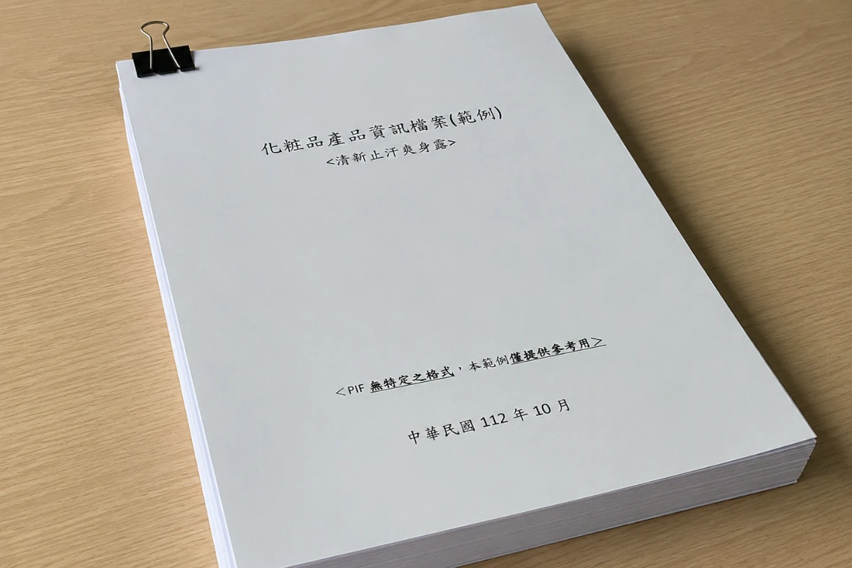 PIF 認證:建立文件或電子檔
